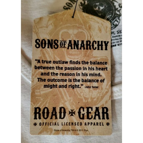 SONS OF ANARCHY PROSPECT ROAD GEAR OFFICIAL LICENSED 2010 TANK TOP NWT - Picture 5 of 9